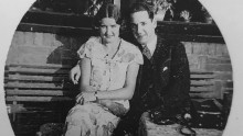 Joodse Groningers Max Roeper en zijn vrouw Loes Piekema, die de oorlog overleefde